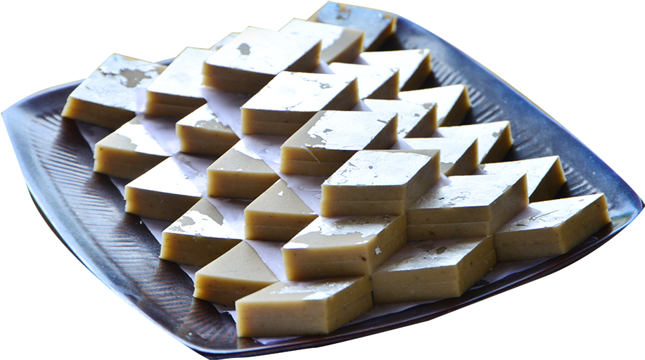 Kaju Katli - Triangle (1000x782), Png Download