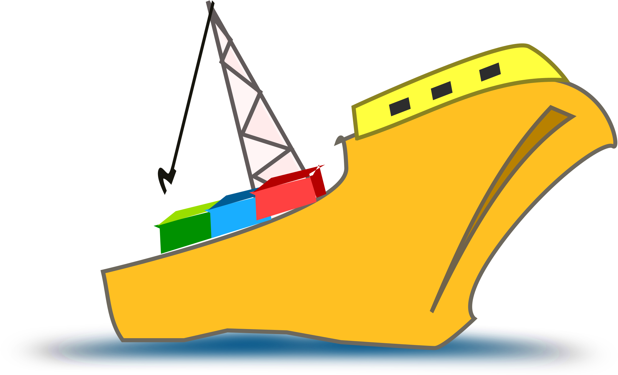 Big Image - Shipping Clipart (2400x2000), Png Download