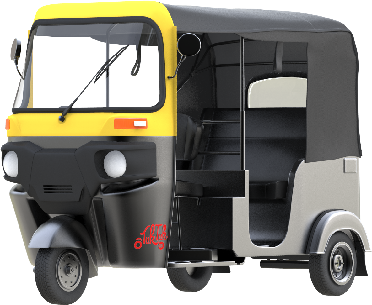Auto Rickshaw Png Transparent Picture - Tul Tuk (1284x1080), Png Download