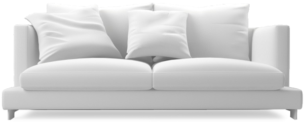 Two Seat Sofa - Lazy Time Small Sofa Camerich (600x242), Png Download