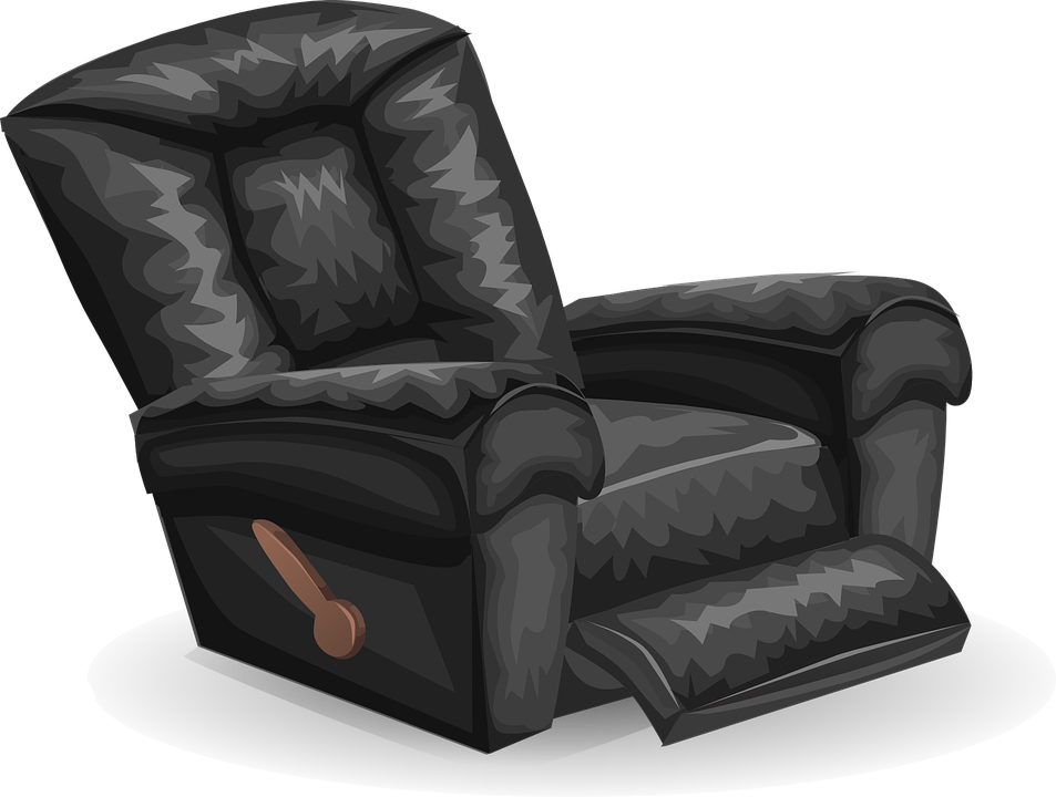 Recliner Lift Chair - Recliner Chair Transparent Background (953x720), Png Download
