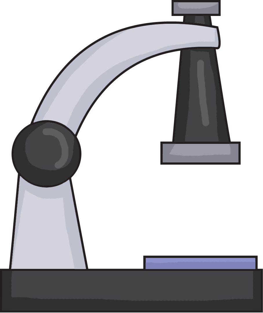 Microscope - Science And Technology (908x1079), Png Download