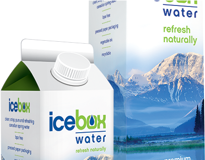 Scared Of Tap Water & The Effects Of Bpa Refresh Naturally - Icebox Water (486x321), Png Download
