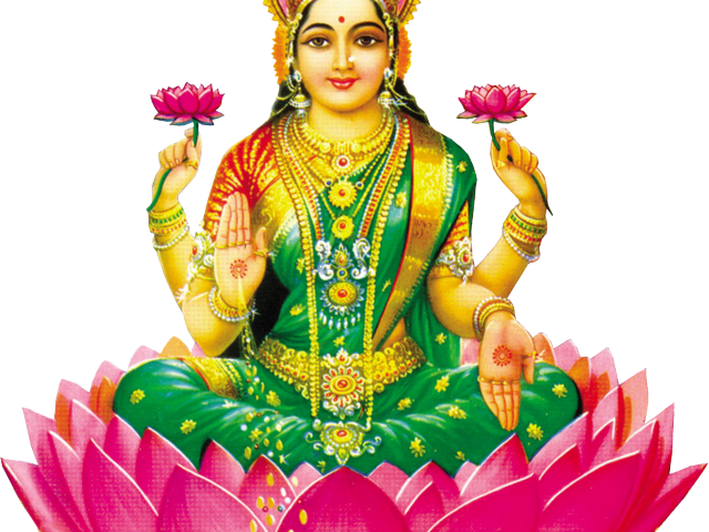 Goddess Durga Maa Png Transparent Images - Maha Lakshmi (640x480), Png Download