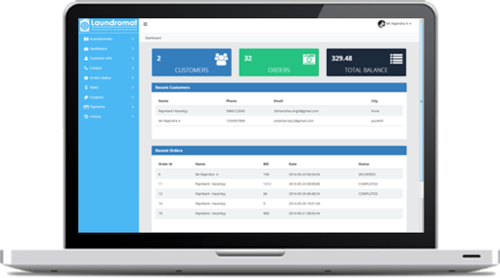 Laundry Web Application Development - Computer Icon (500x278), Png Download