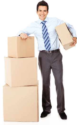 Photo Of A Happy Businessman Satisfied With London - Moving Company (324x526), Png Download