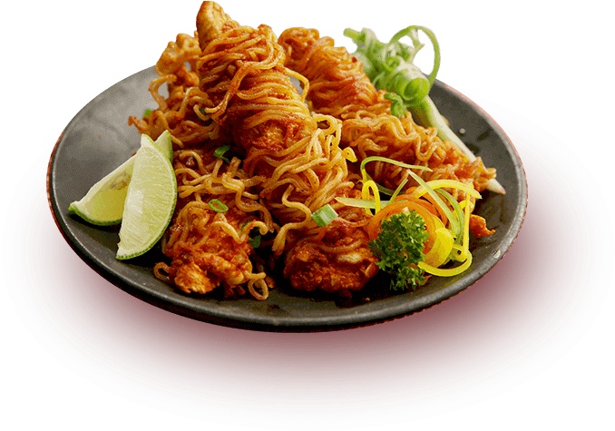 Dragon Chicken - Chinese Cuisine (701x481), Png Download