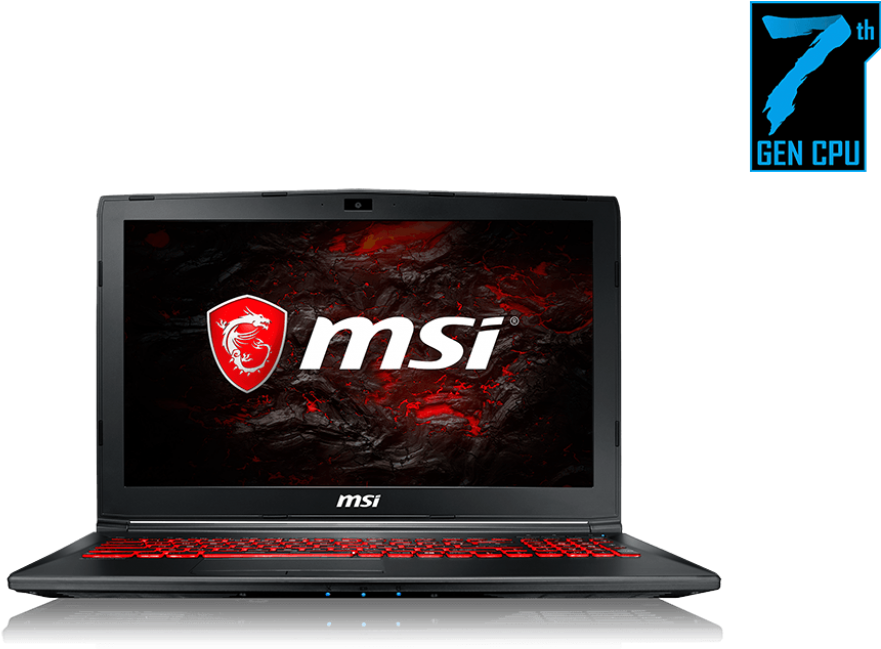 Support For Gl62m 7rex - Msi Gp62m 7rex Leopard Pro (1024x819), Png Download