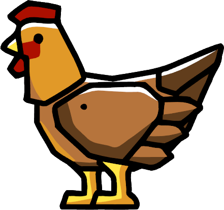 Clip Art Black And White Download Image Bird Png Scribblenauts - Scribblenauts Bird (441x412), Png Download