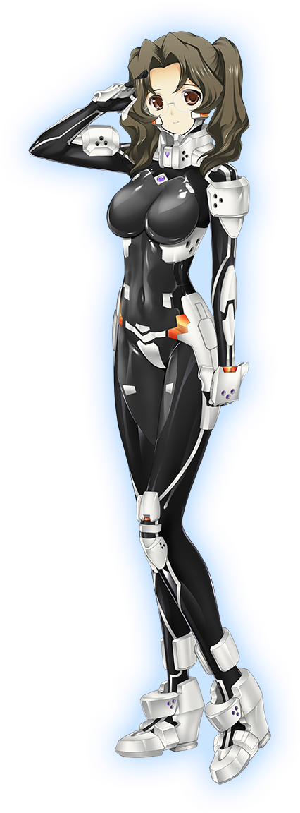 Izumi Te Fortified Suit - Muv Luv Izumi (500x1218), Png Download
