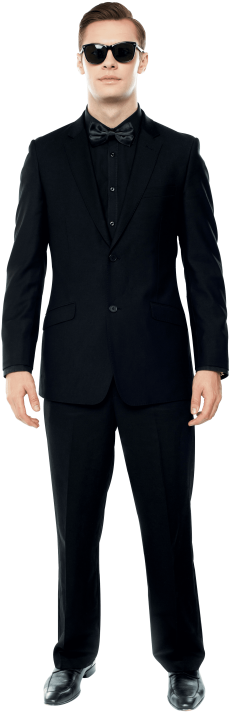 Free Png Men In Suit Png Images Transparent - Royal Blue Suit With Black Pants (480x791), Png Download
