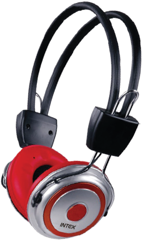 Hiphop - Intex Multimedia Head Phones (534x549), Png Download