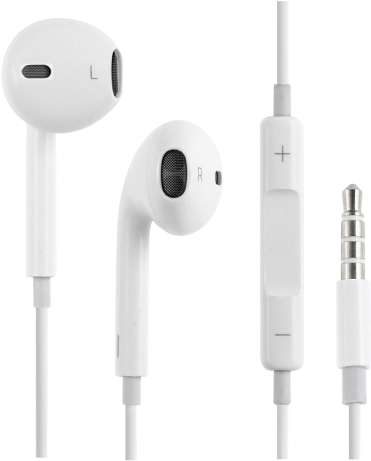 Iphone Headphones With Remote - Iphone (650x650), Png Download