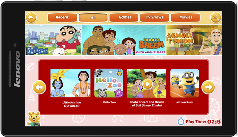 Convegenius And Lenovo Launches Cg Slate For Kids In - Tablets Educational Games (794x469), Png Download