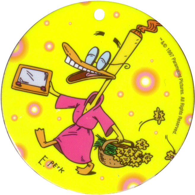 Croky > Duckman > Series 2 U Duckman As A Hare - Circle (670x670), Png Download