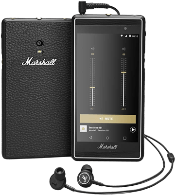 Marshall London - Marshall London Phone (375x410), Png Download