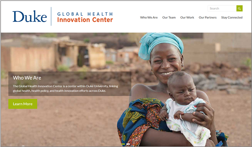 Dghi And Duke Partners Launch Global Health Innovation - Duke University (812x610), Png Download
