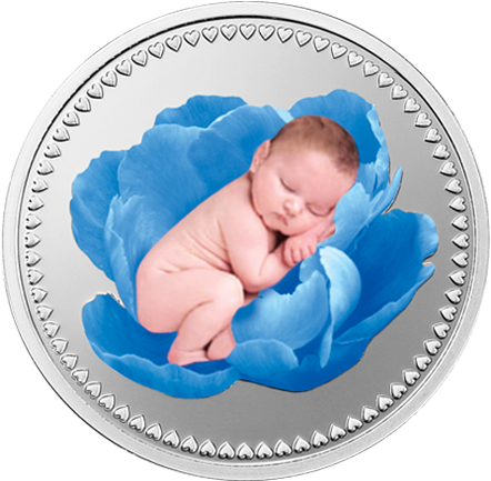 Gift For A Newborn - Mmtc Colors Coin (470x470), Png Download