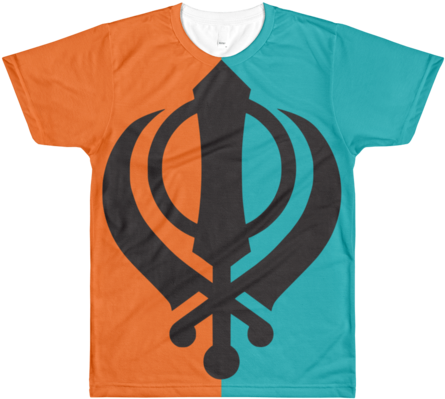 Sublimation Men's Crewneck T-shirt - Sikh Religion (480x480), Png Download