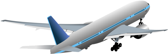 Aeroplane - Aircraft Png (600x211), Png Download