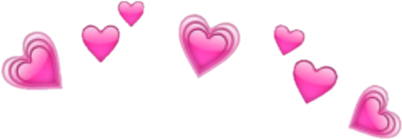 Corona Corazones Heart Nutella Whatsapp Emoji Emojis - Background Love Love Picsart (720x631), Png Download
