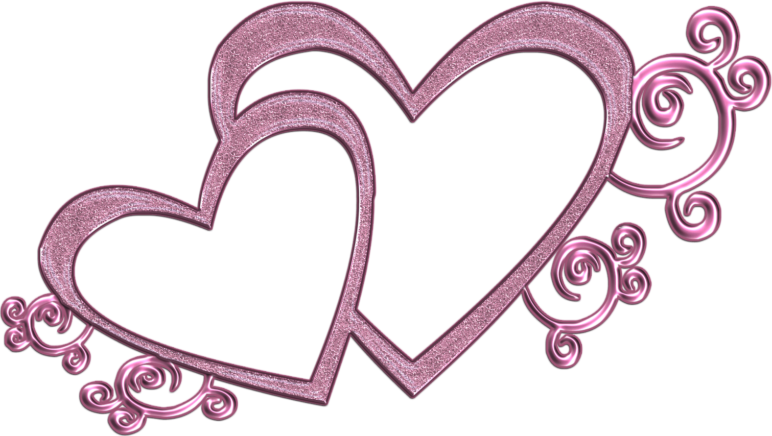 Wedding Heart Design Clipart - Clip Art (1512x1080), Png Download