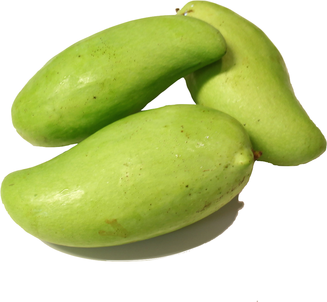 Sour Green Mango - Thai Green Mango (1108x1107), Png Download