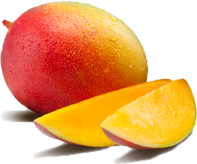 Mango - Mango Red Green Yellow (408x340), Png Download