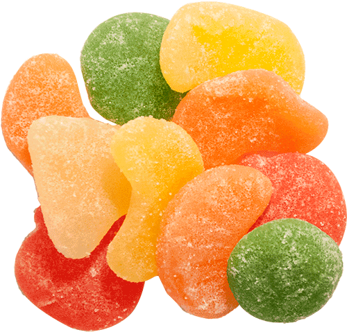Cbd Mixed Fruit Gummies - Fruit Gummies Candy (500x650), Png Download