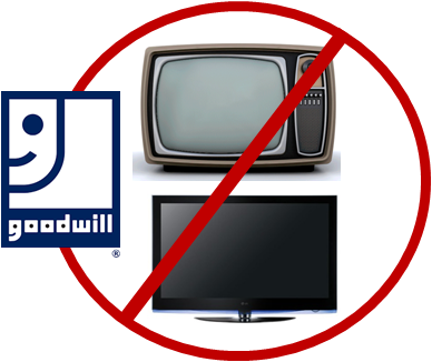 Studies Show That The Component Materials Of Electronic - Black And White Goodwill Logo (388x326), Png Download