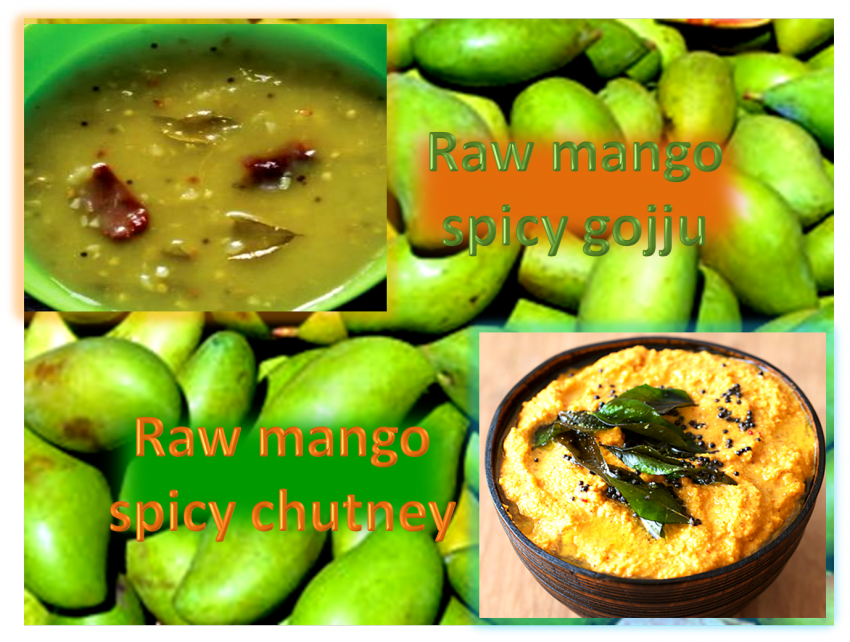 Raw Mango Bhoota Gojju And Mango Chutney - Mango (850x642), Png Download