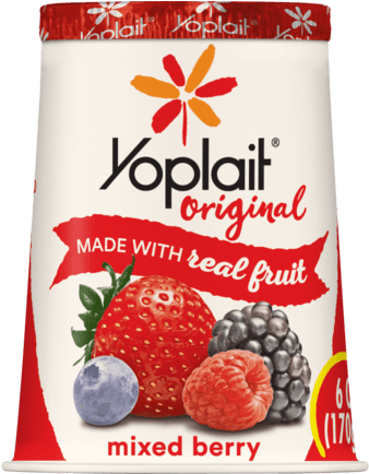Yoplait Peach Yogurt (433x433), Png Download