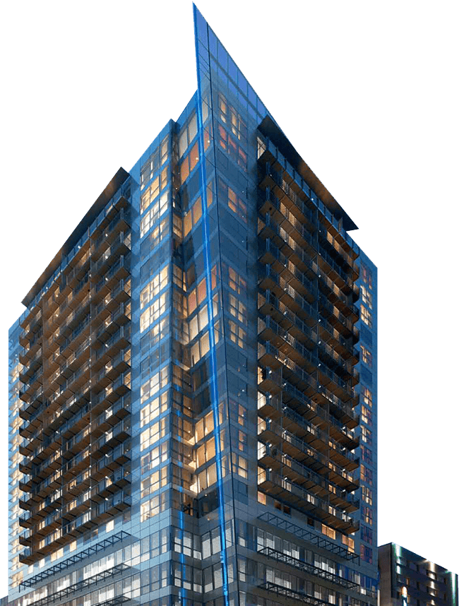 Best In Glass - Transparent Glass Building Png (650x858), Png Download