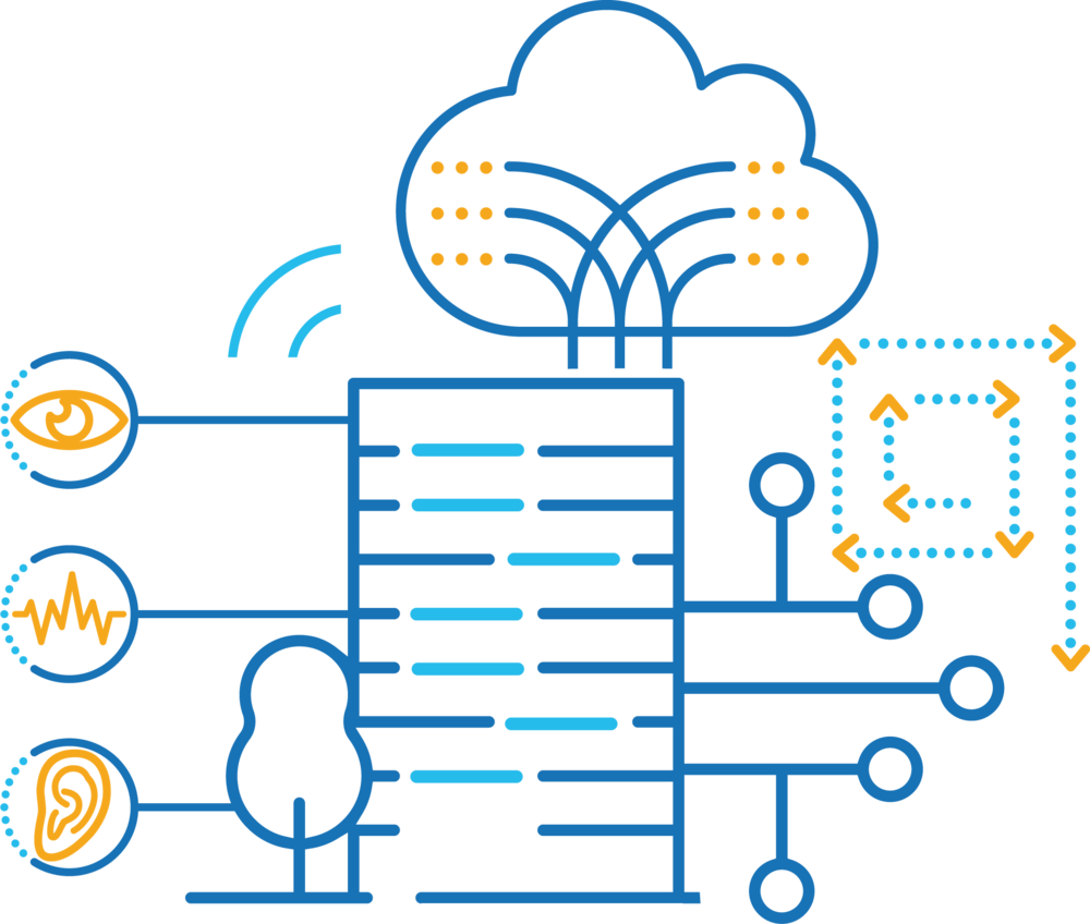 Smart Building - Illustration (1000x848), Png Download