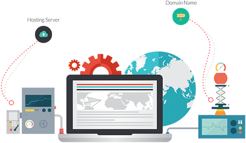 Our Hosting/domain Service - Domain Hosting Services Png (550x320), Png Download