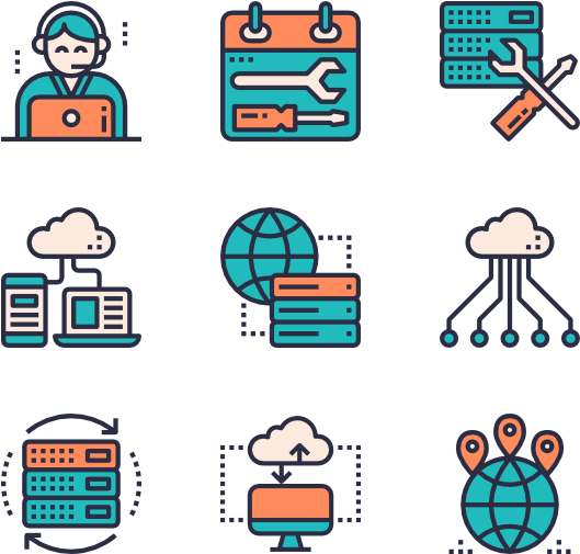 Web Hosting - Vector Web Hosting Png (600x564), Png Download