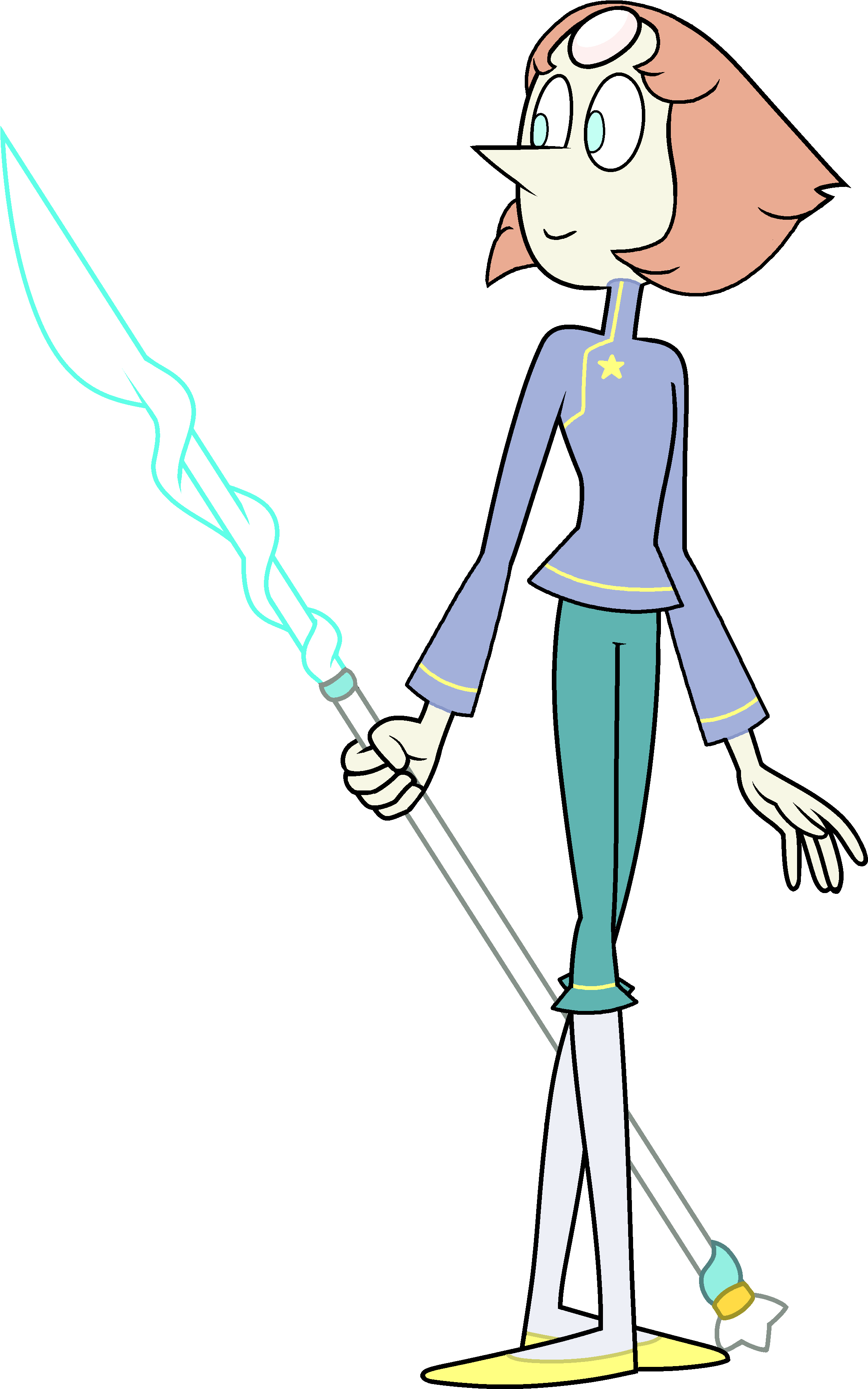Pearl 7th Fan Regeneration Deko Kun - Steven Universe Fan Pearl (2400x4071), Png Download