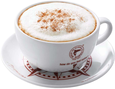 Hot Beverage - Caffè Macchiato (445x340), Png Download