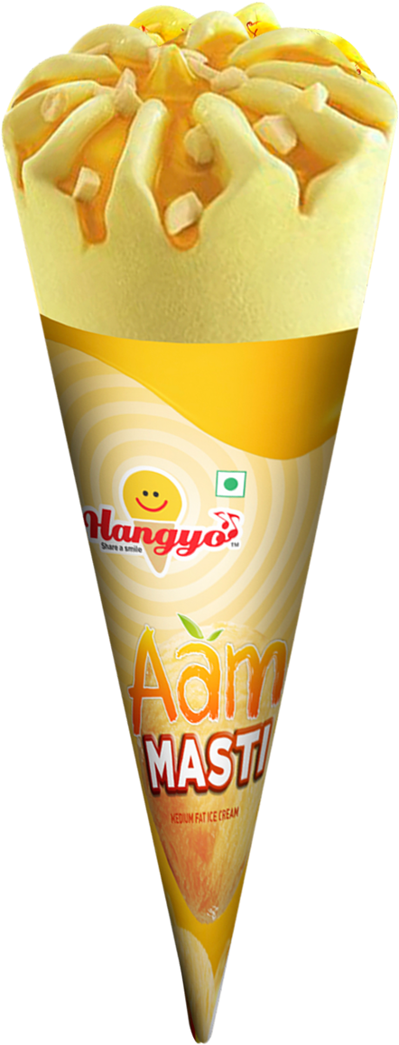 Hangyo-aam Masti - Ice Cream (709x1181), Png Download