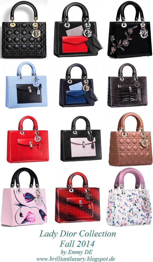 Brilliant Luxury - Lady Dior Bag (610x1058), Png Download