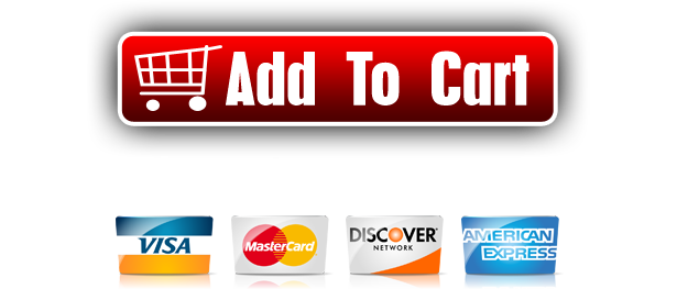 Add To Cart Button Png Image - Add To Cart Icon Red (615x263), Png Download
