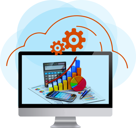 Managed Server Hosting - Accounting (445x418), Png Download