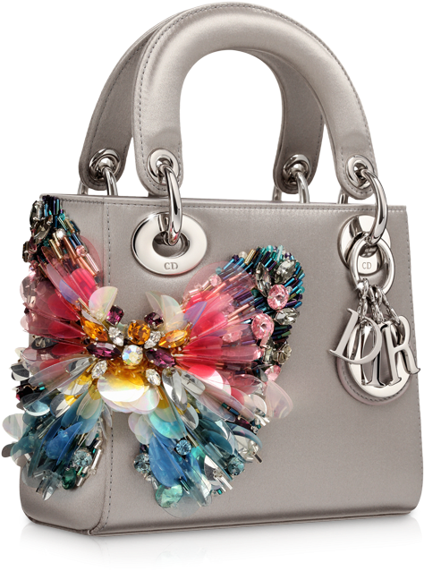 Lady Dior Micro Bag Reference Guide Spotted Fashion - Dior Bags Price India (600x660), Png Download