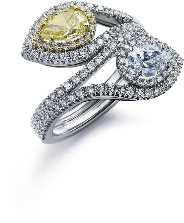 Leysen Illu Mesure - Engagement Ring (1060x1300), Png Download