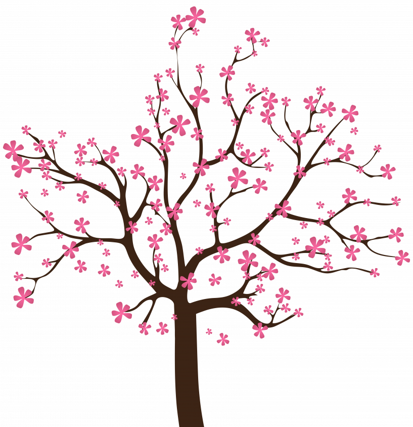 Spring Tree Clipart (817x844), Png Download