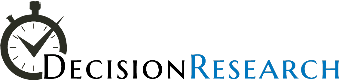 Dr-logo - Decision Research (1199x302), Png Download