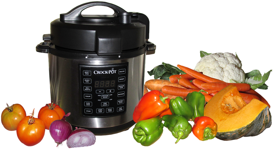 Cooking, Vegetables, Kitchen, Nutrition, Vegetarian - Rice Cooker (960x532), Png Download