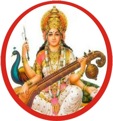 Vidya Vihar Sr Sec School - Sarsawti Maa Basant Panchmi (500x500), Png Download