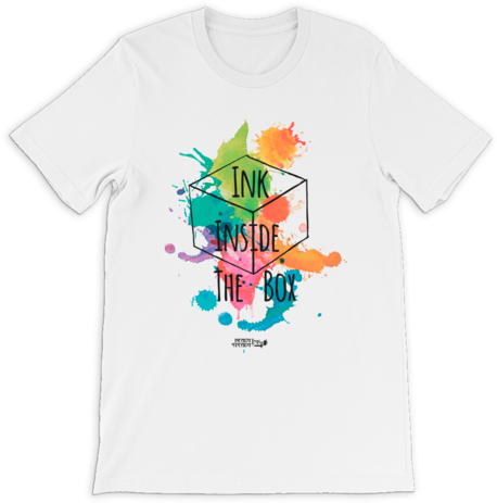 Ink Inside The Box Unisex/men Short Sleeve T-shirt - Product (480x480), Png Download