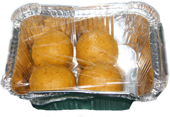 Besan Ladoo - Potato Bread (600x600), Png Download
